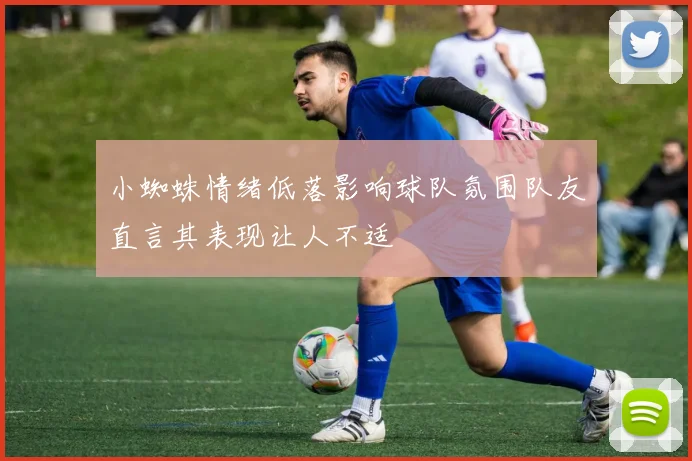 小蜘蛛情绪低落影响球队氛围队友直言其表现让人不适